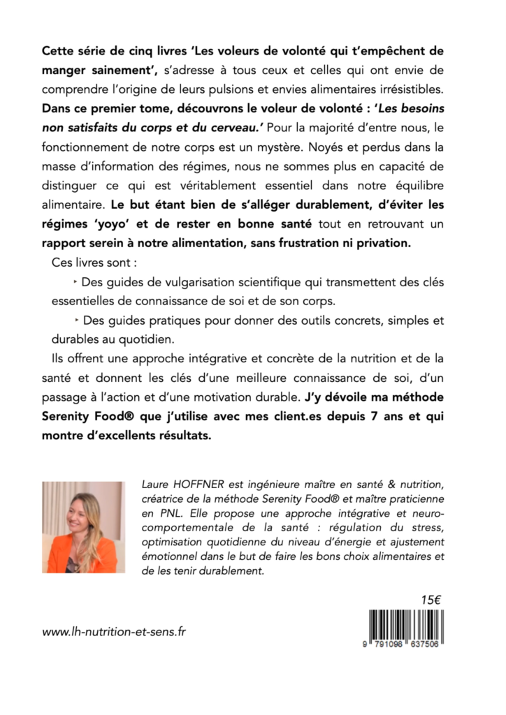 Livre Laure Hoffner contre les pulsions alimentaires